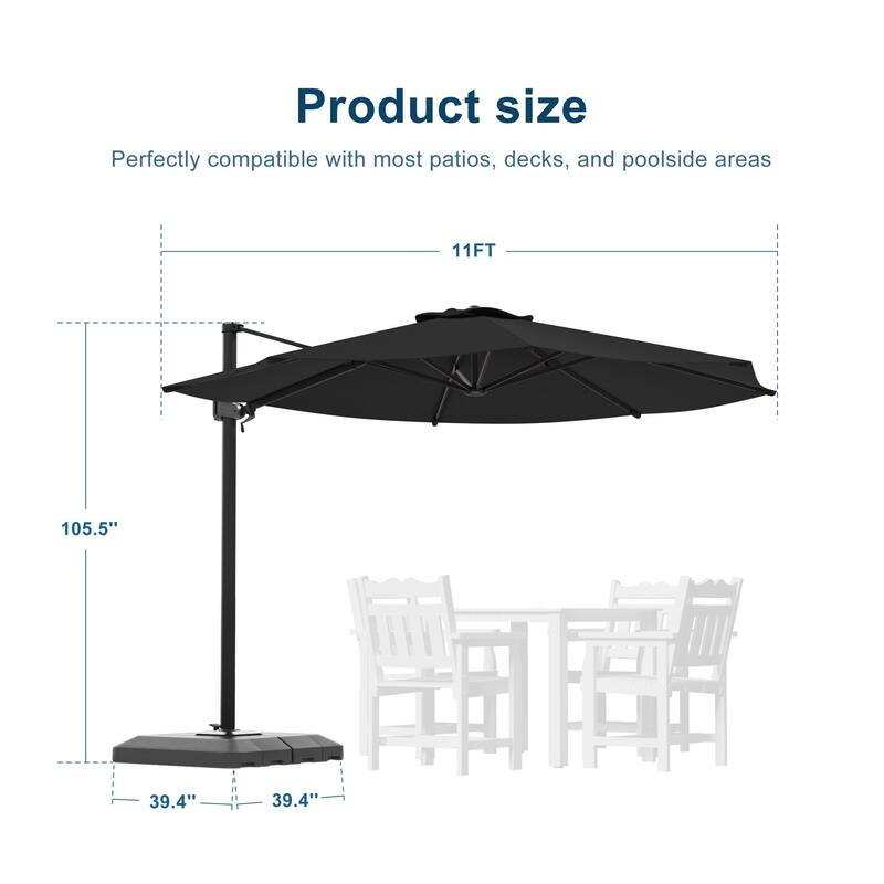 Outdoor 10FT Patio umbrella for Garden