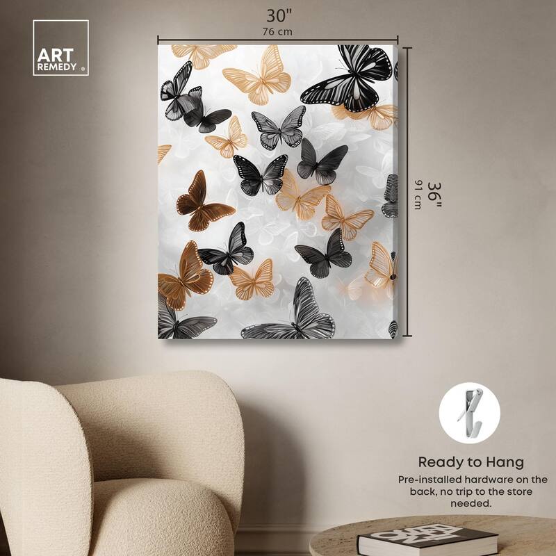 Cinderflight I Canvas by Art Remedy, Gallery Wrapped