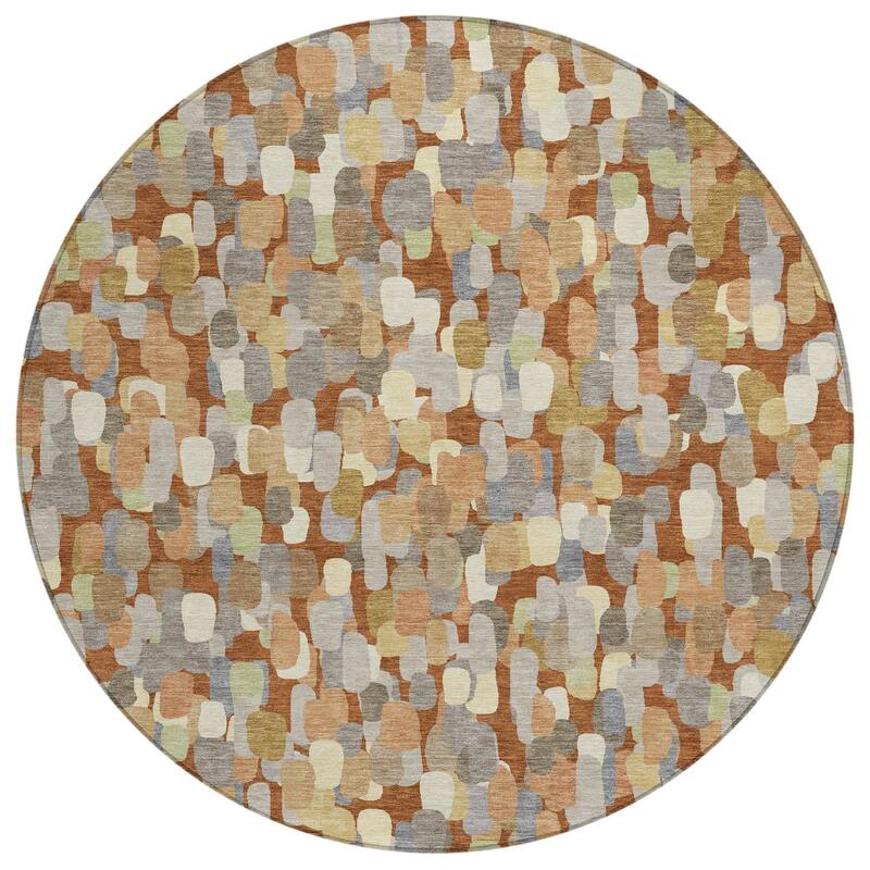 Machine Washable Indoor/ Outdoor Contemporary Drew Chantille Rug