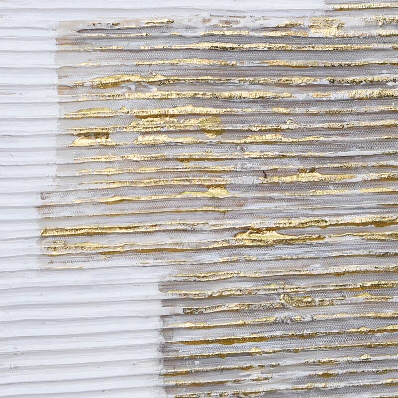 The City Textured Metallic Hand Painted Wall Art by Martin Edwards