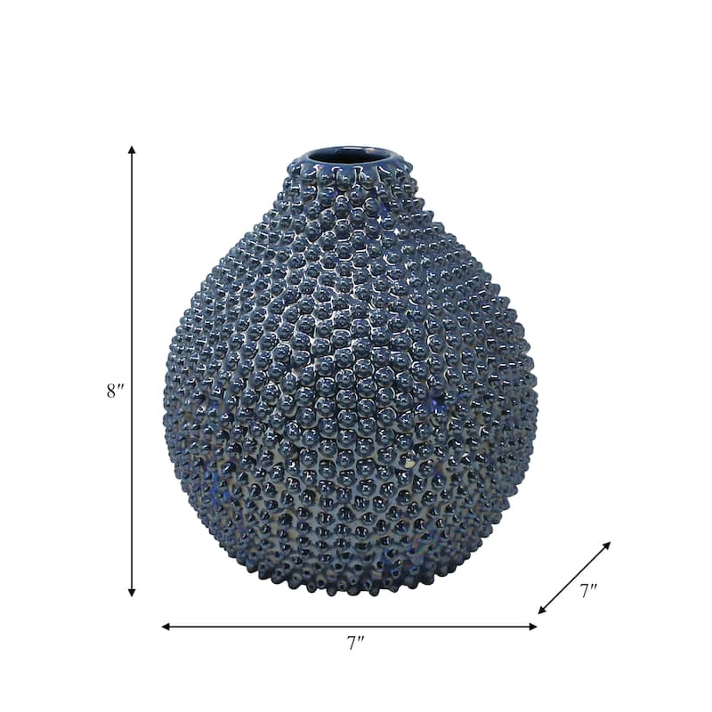 Sagebrook Home Modern Glam Textured Vase