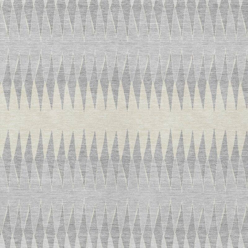 HomeRoots Striped Transitional Rectangle Outdoor Rug