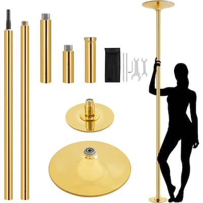 Yaheetech 45mm Spinning Static Dancing Pole with Adjustable Height