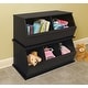 preview thumbnail 15 of 38, Badger Basket Two Bin Stackable Storage Cubby