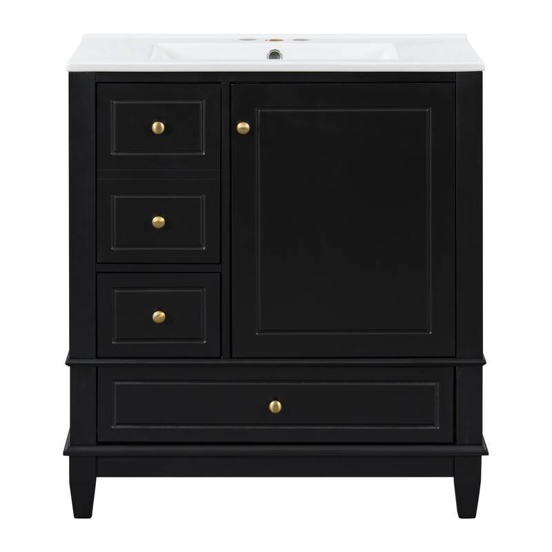 Christopher Knight Home 30" Stylish and Functional Bathroom Vanity with Sink