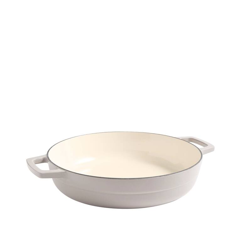 Martha by Martha Stewart 3.5 QT Enameled Cast Iron Braiser w/ Lid
