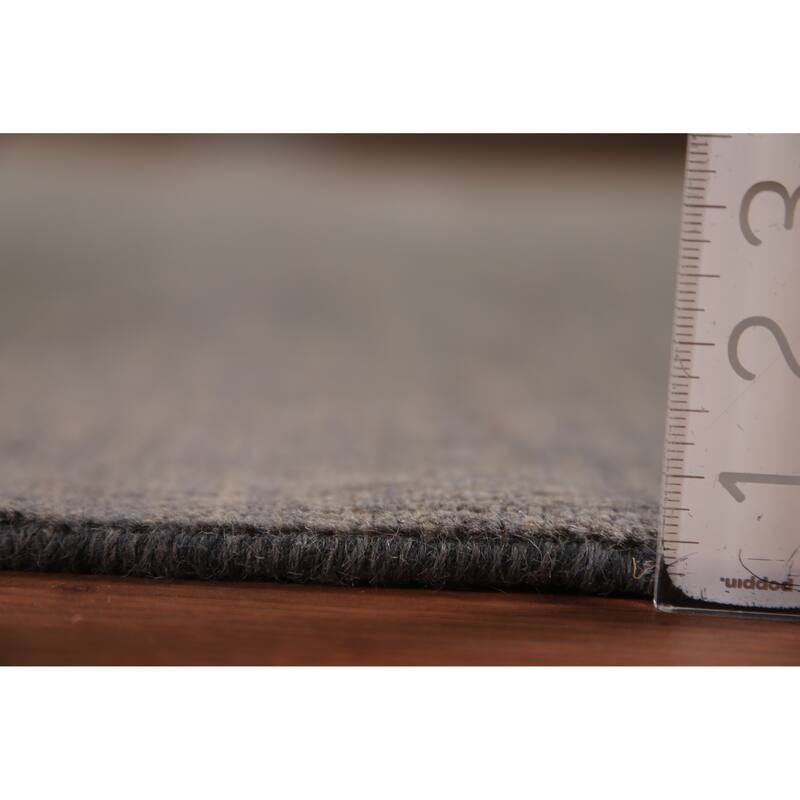 Gabbeh Modern Area Rug Hand-Knotted Contemporary Wool Carpet - 6'11" x 9'7"