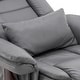 preview thumbnail 17 of 29, MCombo Swivel Recliner with Ottoman, Vibration Massage Lumbar Pillow