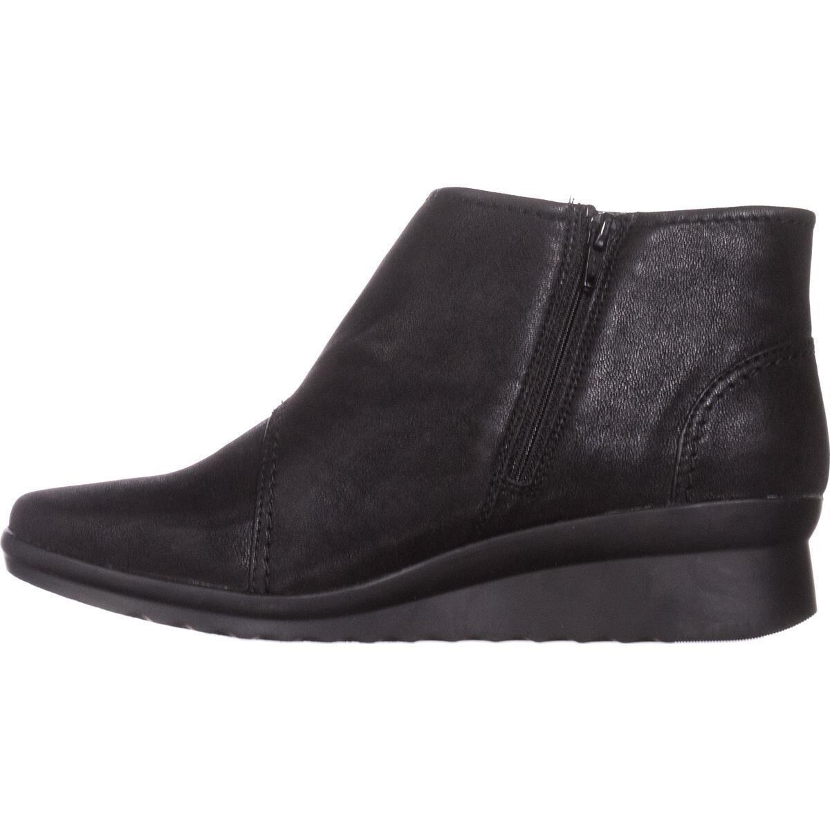 clarks caddell rush wedge bootie