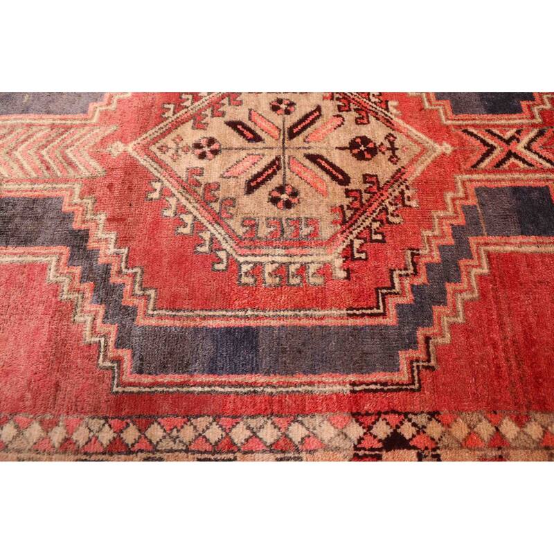 ECARPETGALLERY Hand-knotted Konya Anatolian Red Wool Rug - 3'5 x 13'6