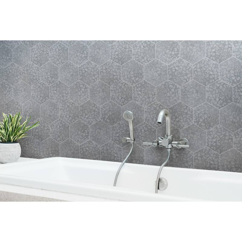 Merola Tile Recycle Venice 8-1/2" x 9-7/8" Porcelain Floor and Wall Tile - Sample swatch