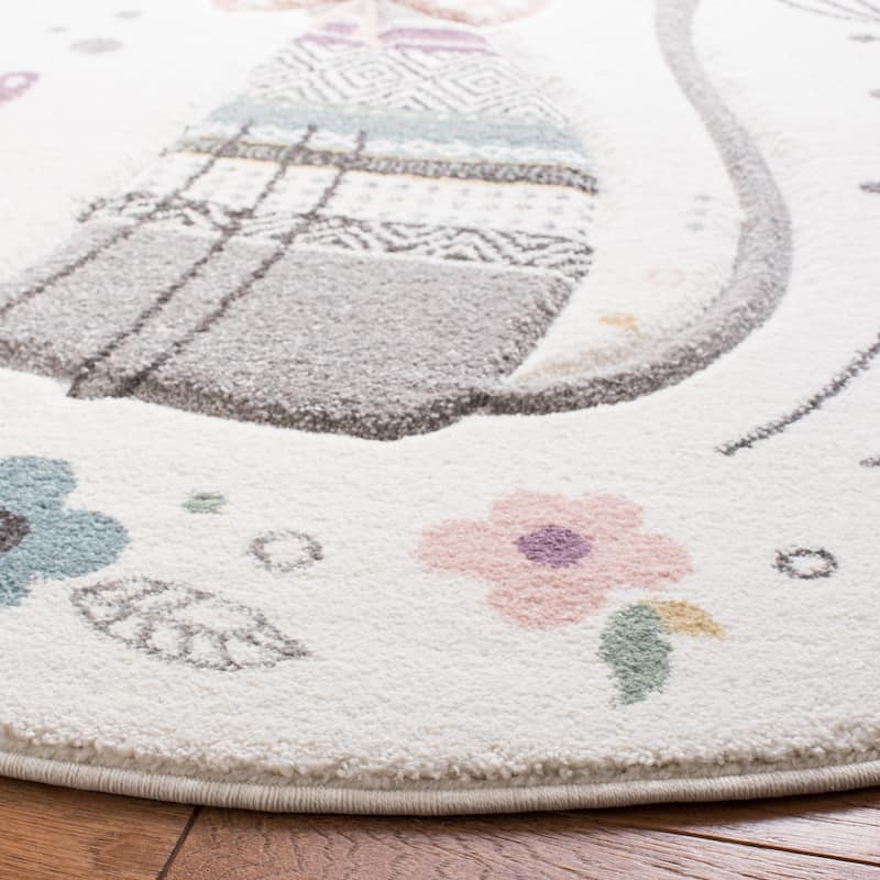 SAFAVIEH Carousel Kids Donika Parisian Cat Rug