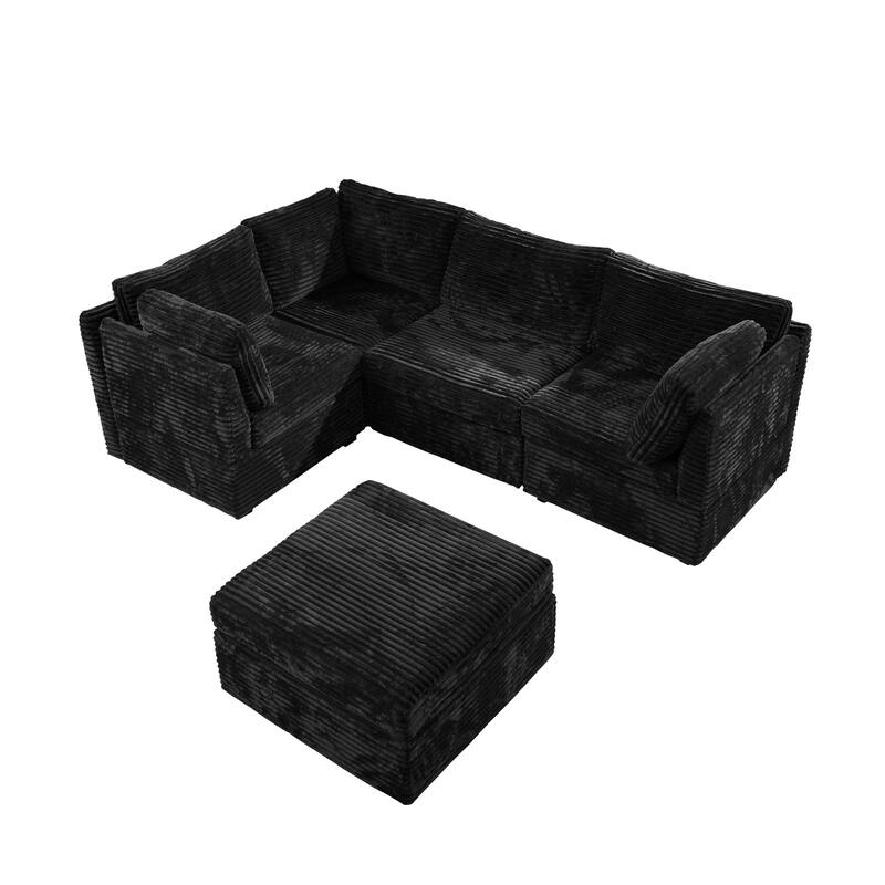 OVIOS Modular Cloud-Like Sofa (with Ottoman)