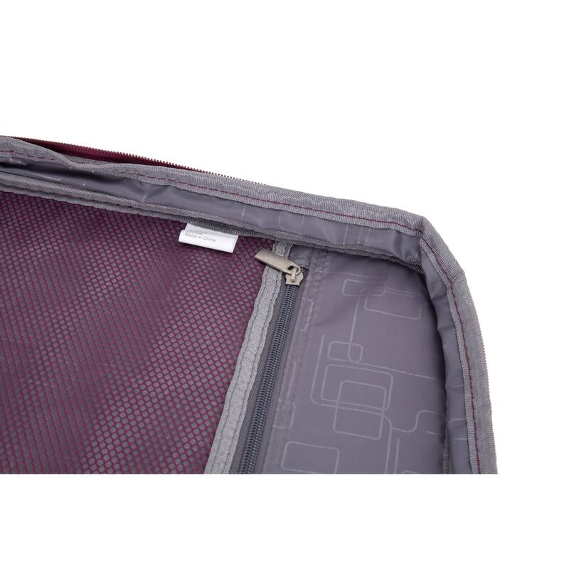 3-Piece Set (18/Travelbag /toiletry bag) ,Softshell Suitcase Spinner Wheels Terylene Polyester Luggage Sets