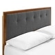 preview thumbnail 24 of 48, Willow Queen Wood Platform Bed With Angular Frame
