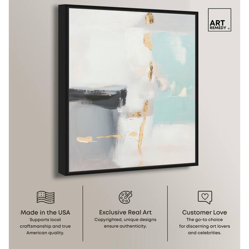 Misty Luxe II Canvas by Art Remedy