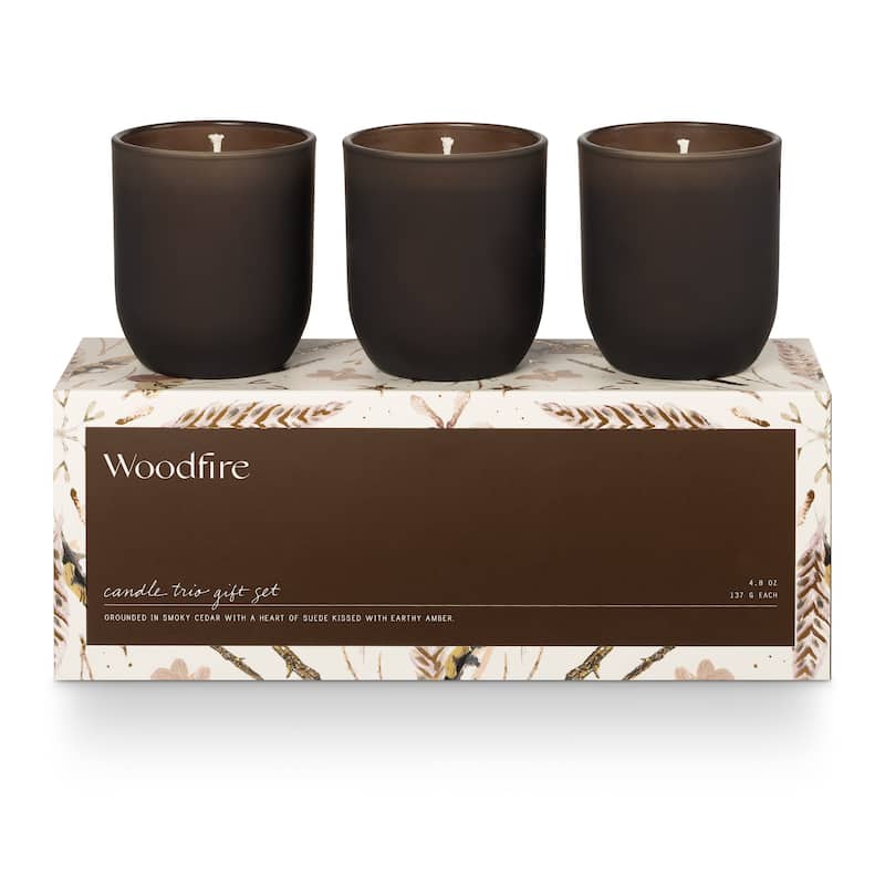 ILLUME Noble Autumn Woodfire Candle