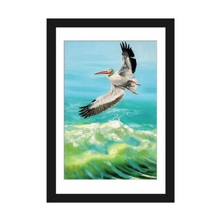 iCanvas "White Pelican on the Hunt" by D. "Rusty" Rust - Bed Bath ...