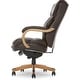 preview thumbnail 16 of 32, La-Z-Boy Harnett Big and Tall Executive Office Chair with Comfort Core Cushions, Ergonomic High-Back Chair with Solid Wood Arms
