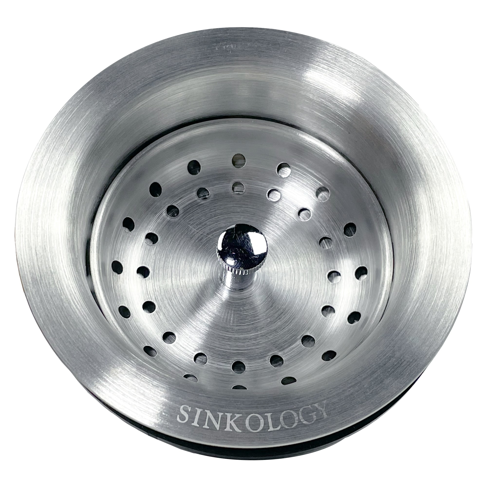 SinkSense Stainless Steel Kitchen Sink Heavy Duty Basket Strainer Drain with Post Style Basket