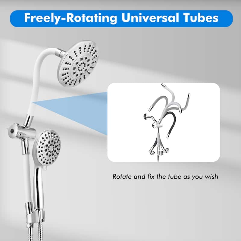 Costway High Pressure Shower Head Combo Handheld Shower Head &