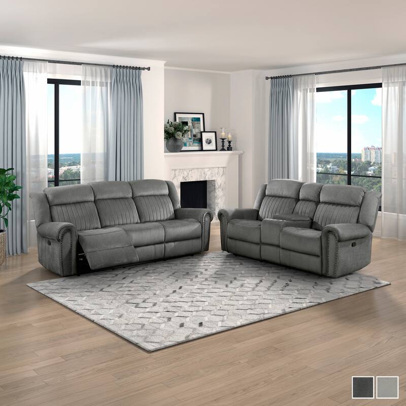 Bauta 2-Piece Manual Reclining Living Room Set