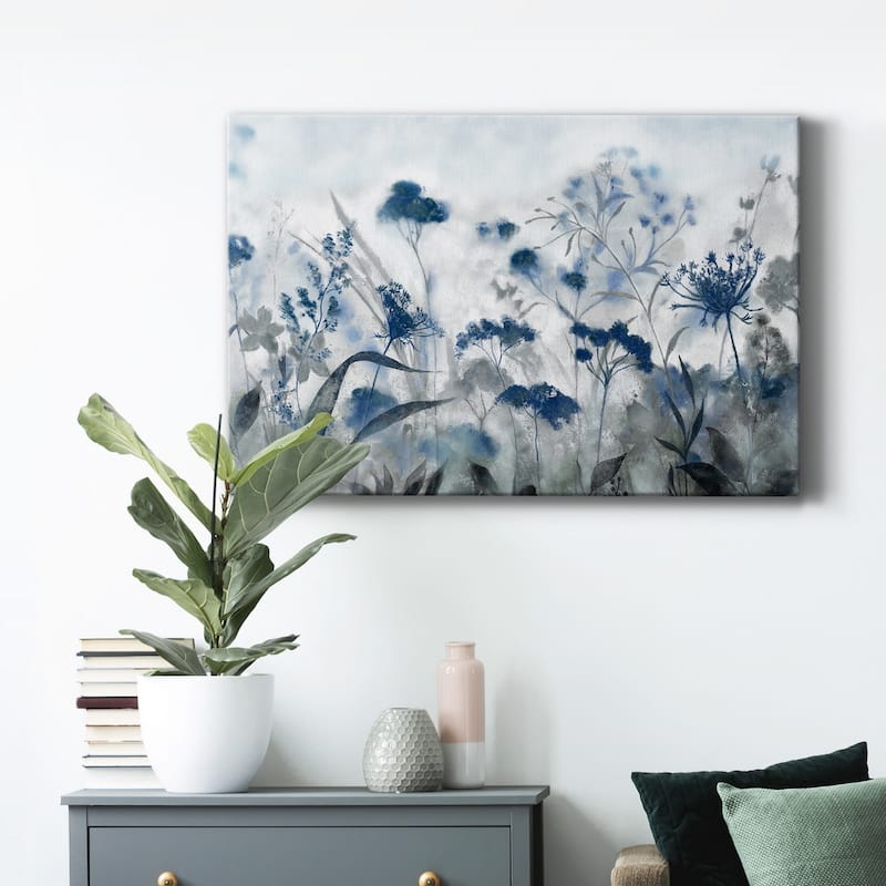 Inky Indigo Premium Gallery Wrapped Canvas - Ready to Hang