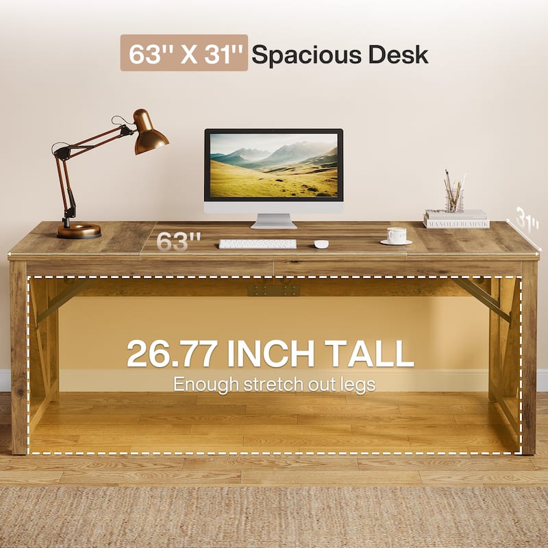 L Shaped Desk Desk and lateral File Cabinet
