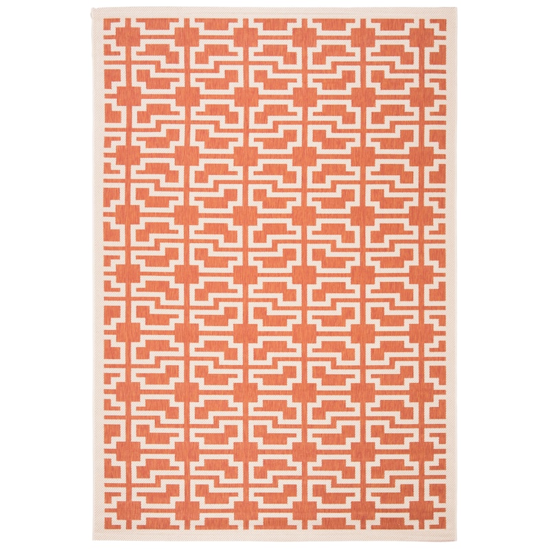 SAFAVIEH Courtyard Zohre Indoor/ Outdoor Waterproof Patio Backyard Rug
