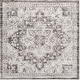 preview thumbnail 12 of 11, Livabliss Tuscany Traditional Area Rug. 7' 10" x 7' 10" - Brown/Grey - Square