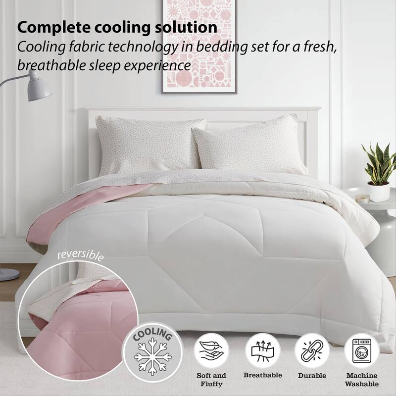 Cooling Technology 5-Piece Bed in a Bag