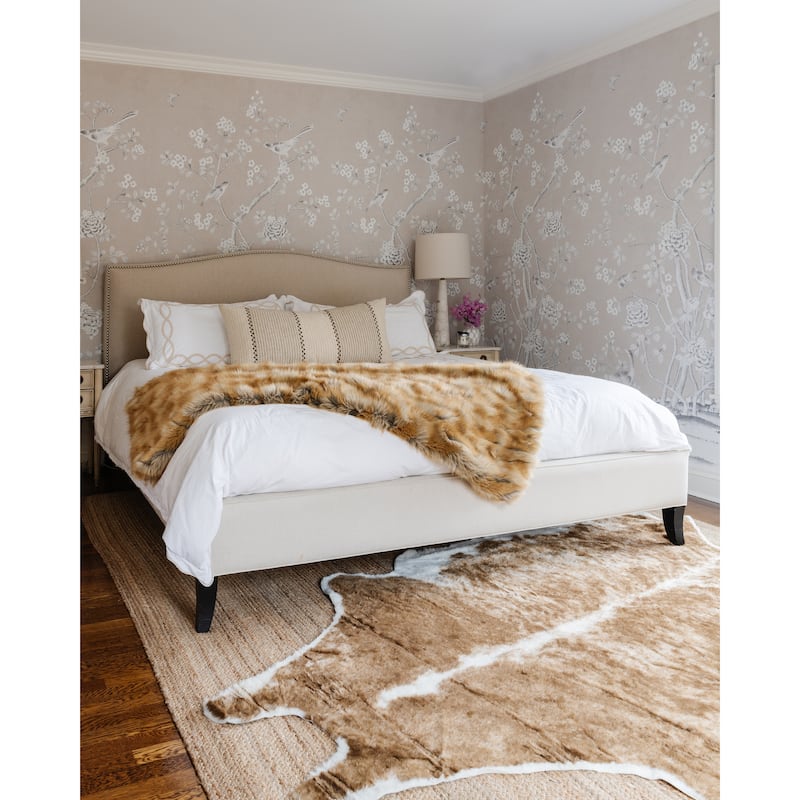 Erin Gates by Momeni Acadia Animal Print Faux Hide Area Rug