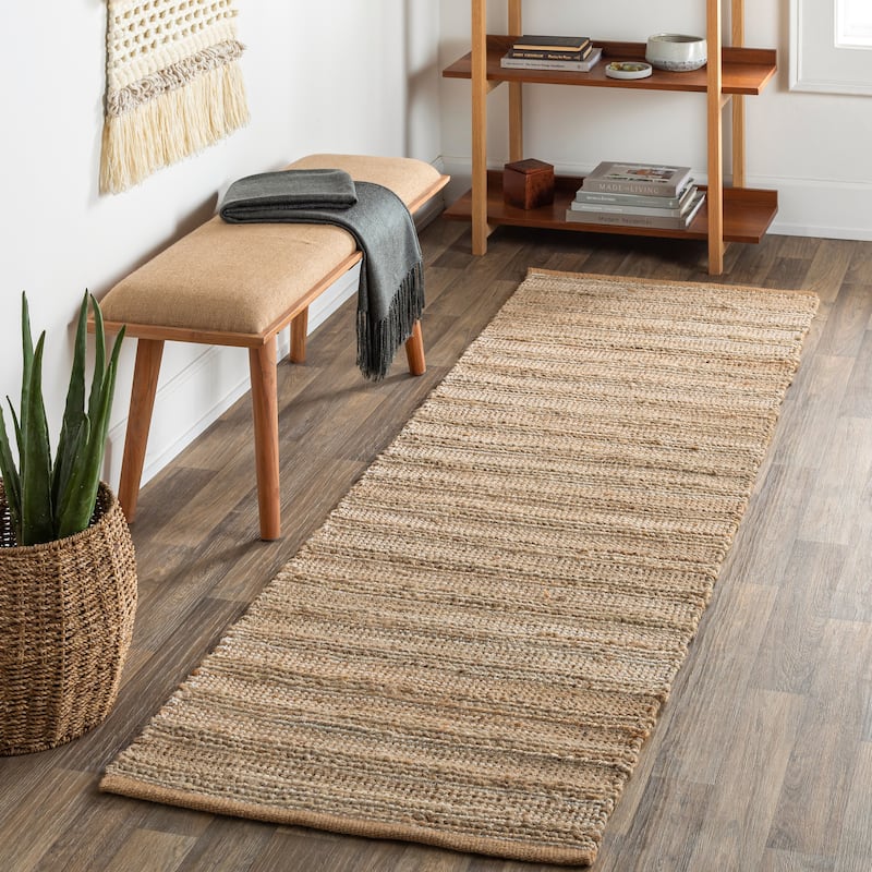 Artistic Weavers Harraf Jute Natural Bohemian Area Rug