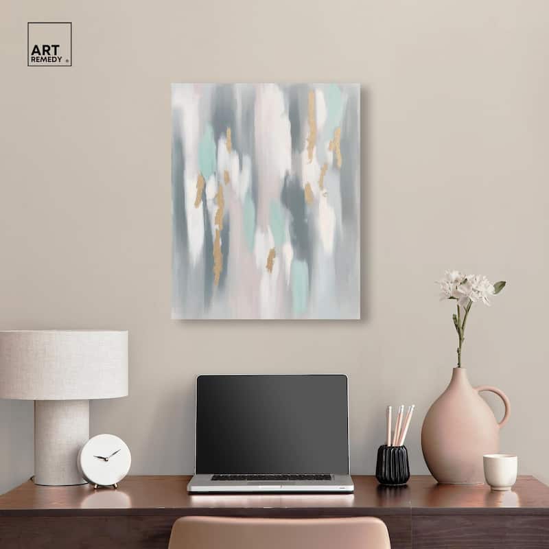 Luminous Veins Canvas by Art Remedy, Gallery Wrapped