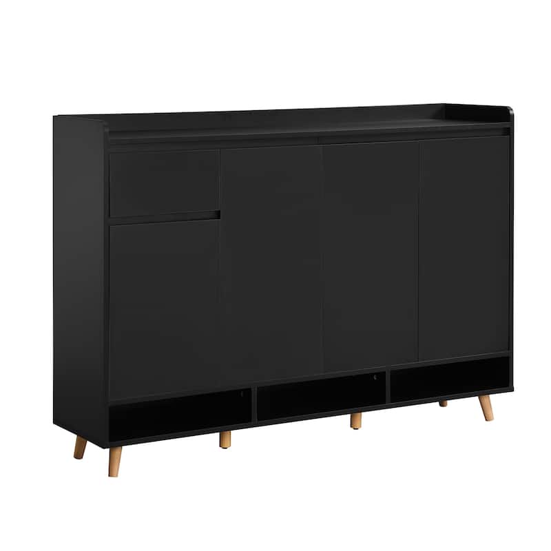 Sleek and Contemporary Shoe Cabinet