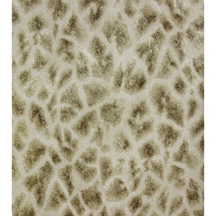 Brewster Montone Taupe Giraffe Wallpaper - 21in x 396in x 0.025in