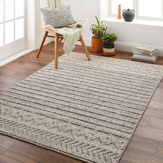 Livabliss Sarasota Outdoor Safe Striped Area Rug