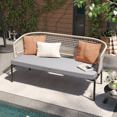 VredHom Outdoor Bench Settee Cushion Patio Loveseat Swing Cushion