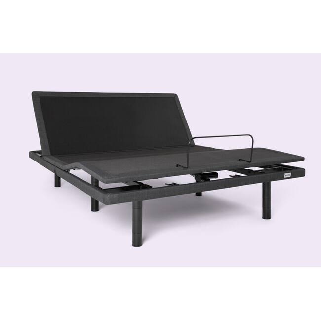 Purple - Premium Plus Modern Steel Smart Adjustable Bed Base with Massage and Zero-Gravity® Presets - Queen