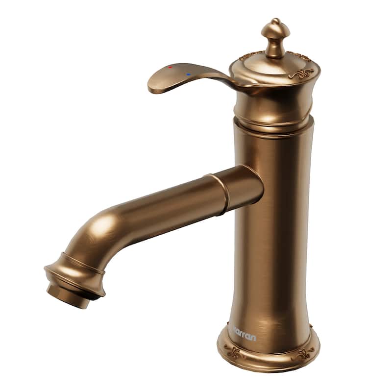 Karran USA KBF470 Vineyard 1.2 GPM Single Hole Bathroom Faucet - Brushed Copper