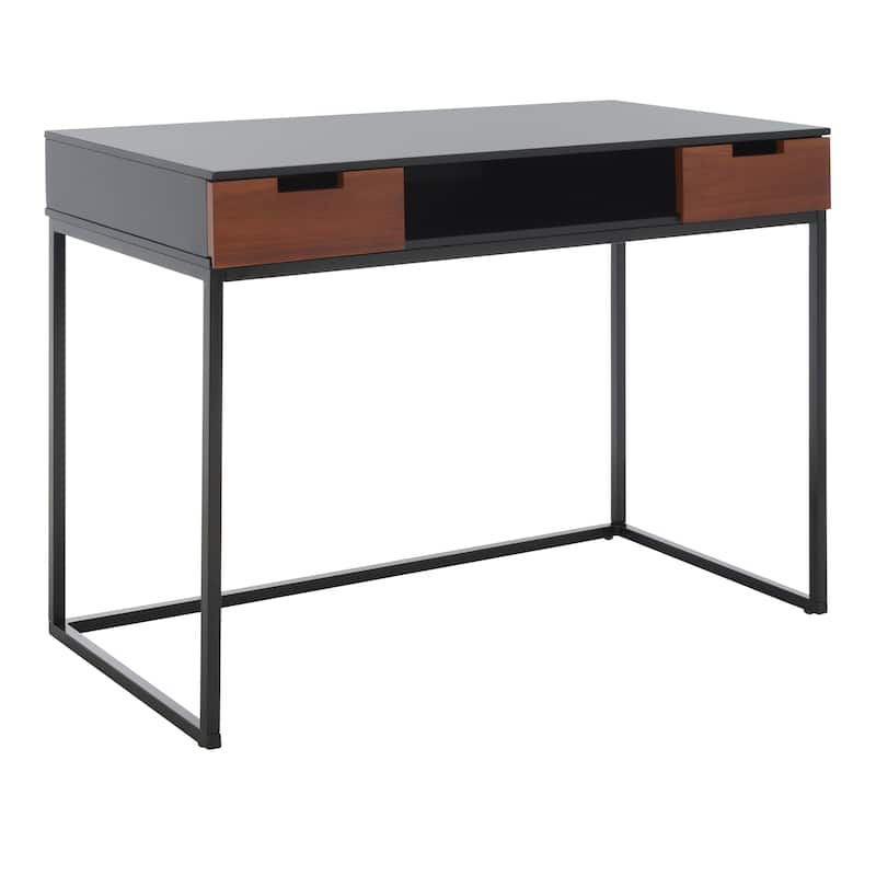 SAFAVIEH Selvije 2-Drawer 1-Shelf Desk