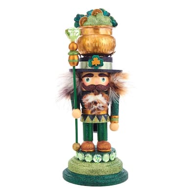 Kurt Adler 12-Inch Hollywood™ Irish Nutcracker - 12"