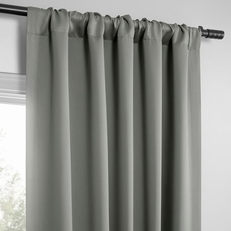 Exclusive Fabrics Room Darkening Curtains for Bedroom & Living Room Curtains - Window Drapes (2 Panels).