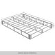 preview thumbnail 14 of 14, CraftPorch 5-Inch Metal Box Spring with Warm Grey Linen Cover