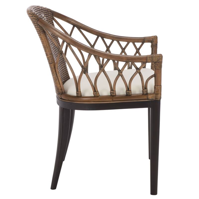 SAFAVIEH Home Miyomi Arm Chair - 24"W x 23"D x 33"H