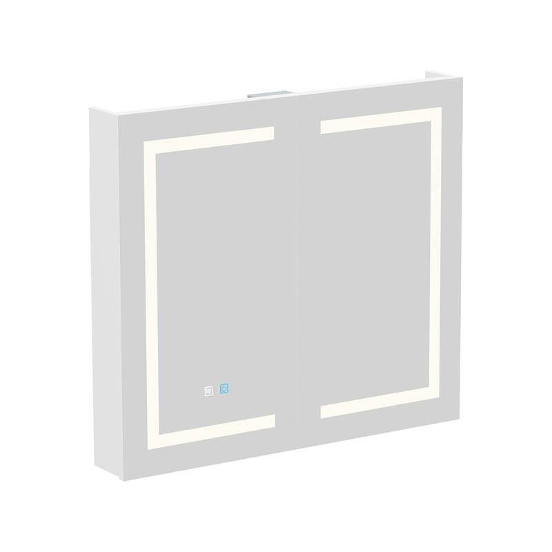 Led Mirror Cabinet Bathroom Wall Mounted Medicine Cabinet Storage