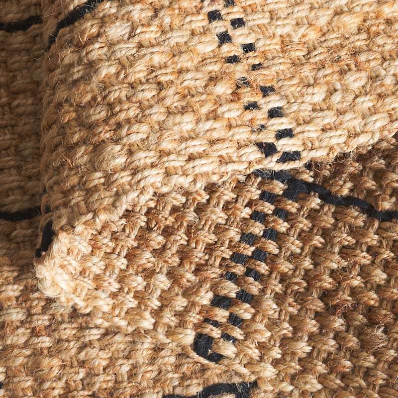 SAFAVIEH Flatweave Natural Miyoko Fiber Farmhouse Jute Rug