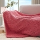 preview thumbnail 24 of 27, Cozy Potato® Chenille Chunky Knit Throw Blanket