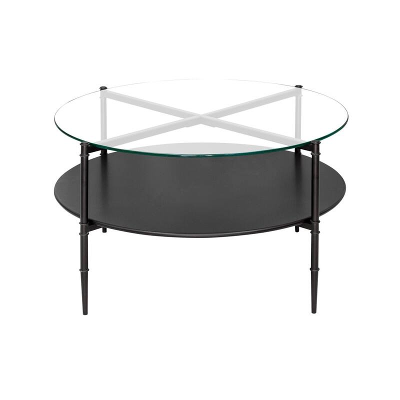 Round Coffee Table with Interchangeable Wood and Glass Top，for Living Room Bedroom Studio,Comfy，Living Room table Comfy Reading