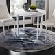 preview thumbnail 3 of 8, SAFAVIEH Spirit Eriselda Modern Abstract Rug 6'7" Round - Blue/Charcoal - Round